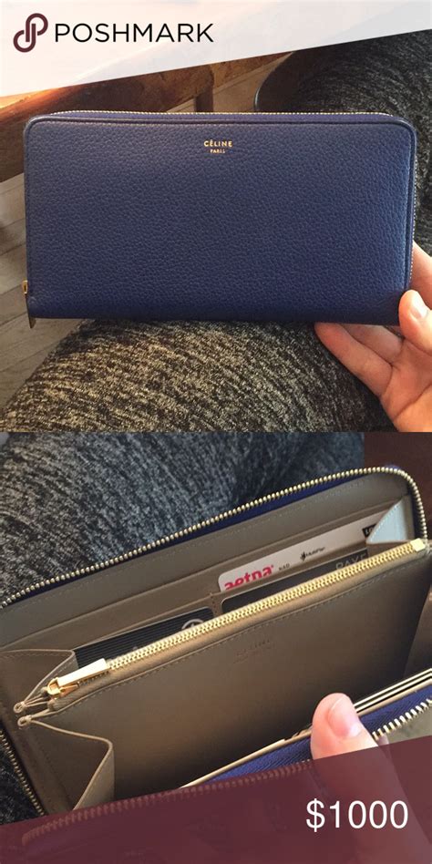 celine zip around wallet price|authentic celine wallets.